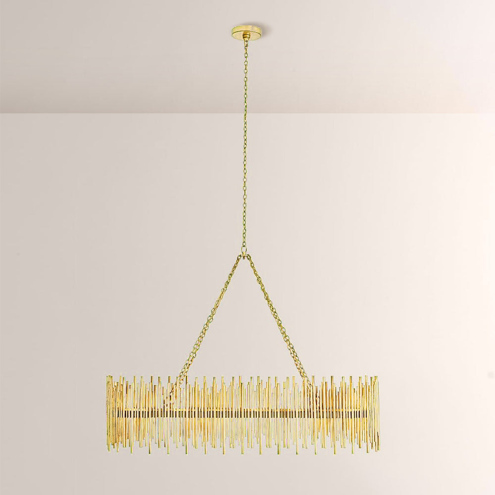 Prertcia Oval Chandelier 44½" - XYlight