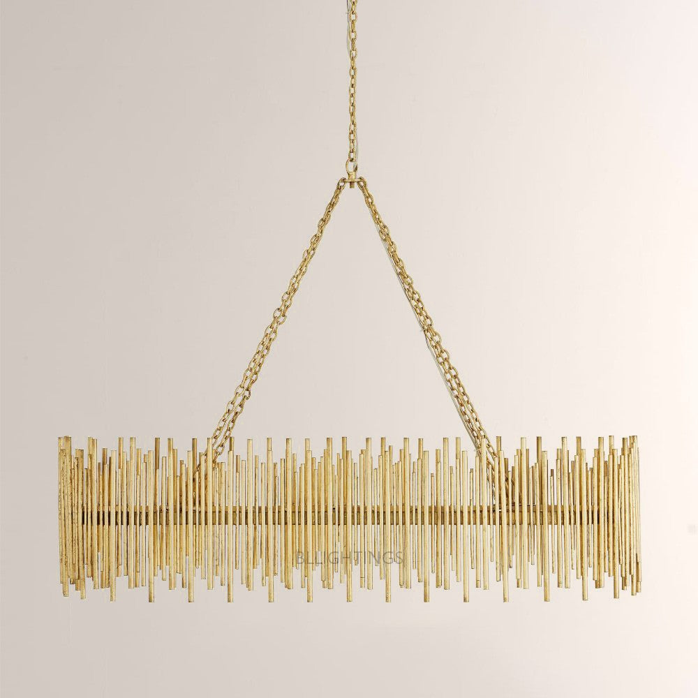 Prertcia Oval Chandelier 44½" - XYlight