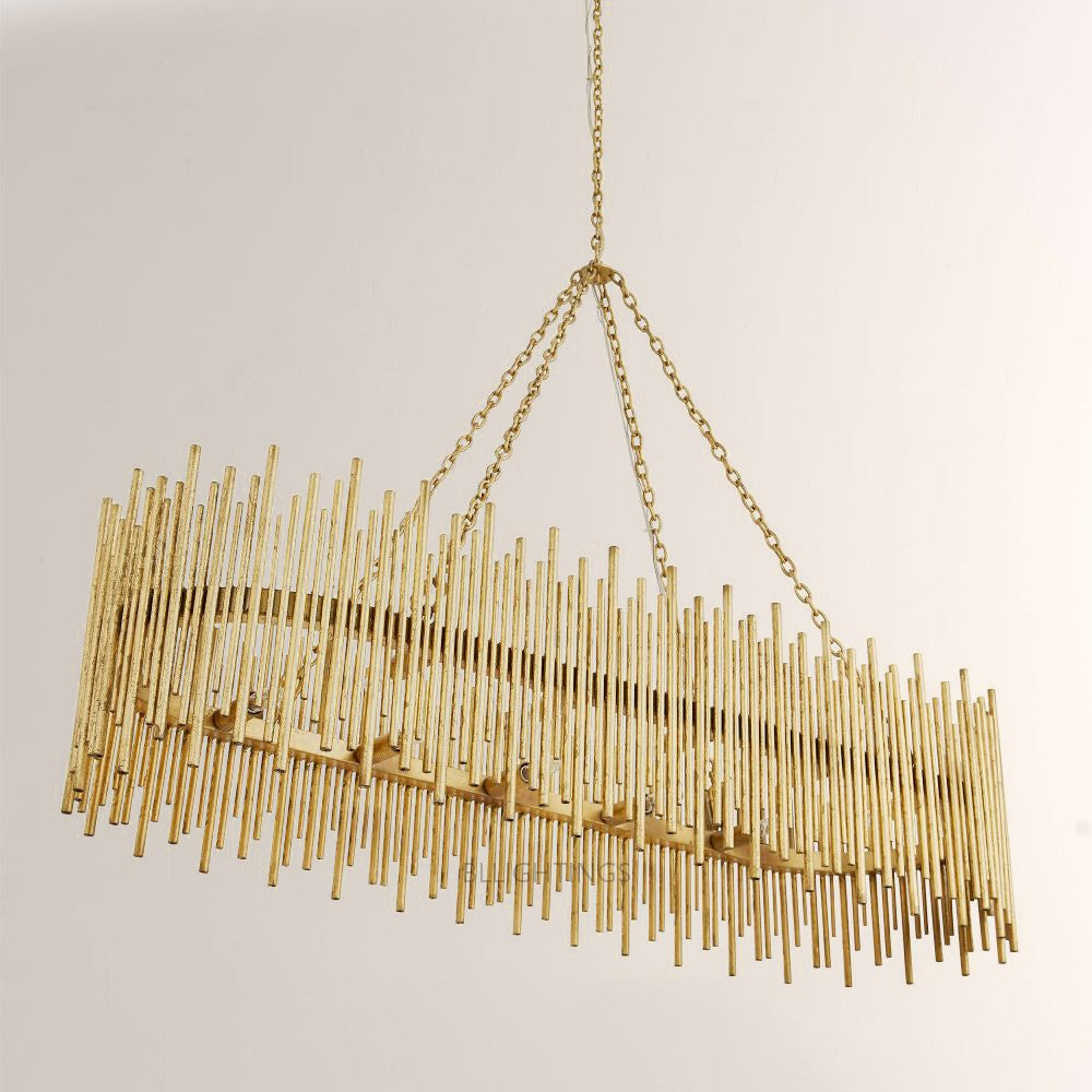 Prertcia Oval Chandelier 44½" - XYlight