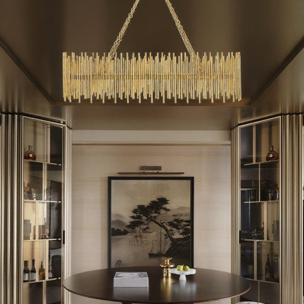 Prertcia Oval Chandelier 44½" - XYlight