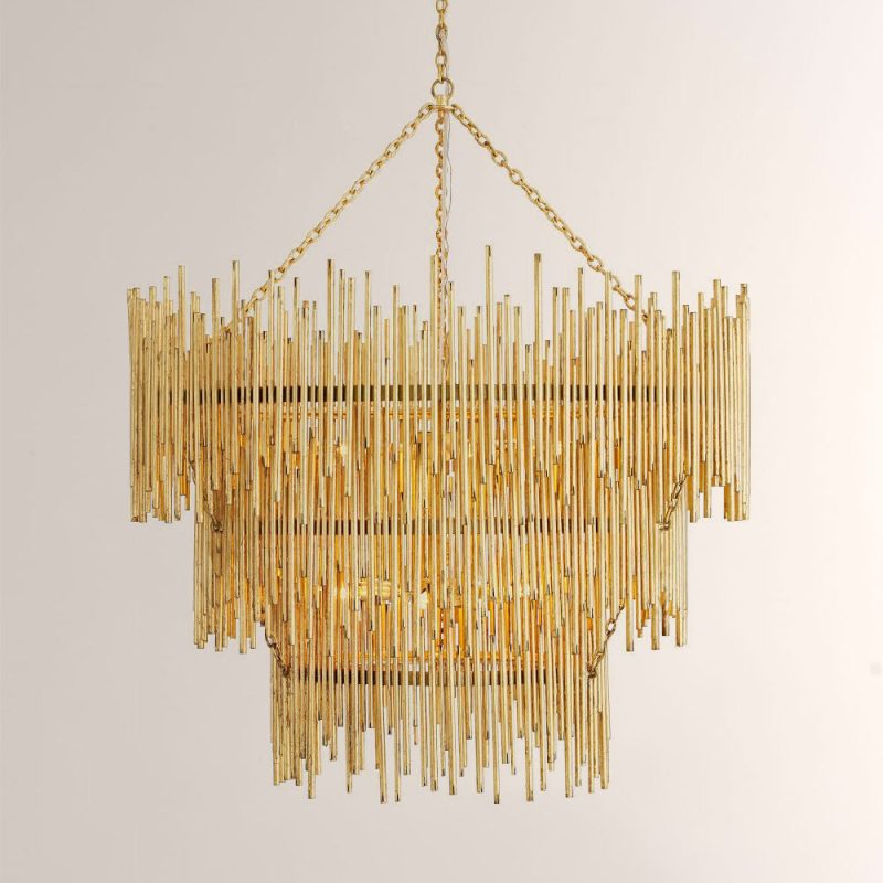 Prertcia Three Tiered Round Chandelier