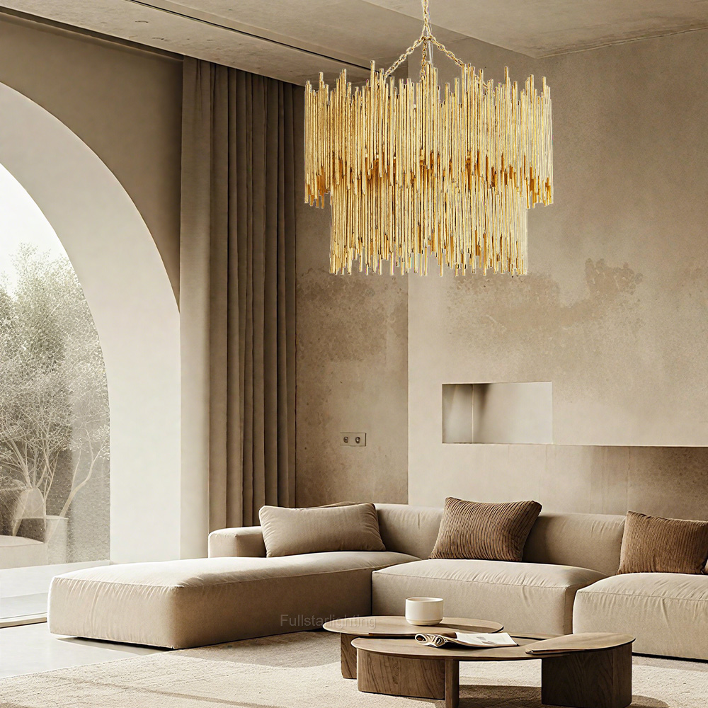 Preslcatt Two Tiered Chandelier - XYlight