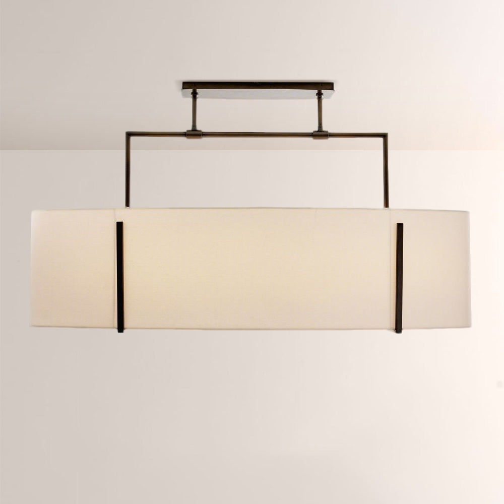 Primo Fabric Linear Chandelier - XYlight