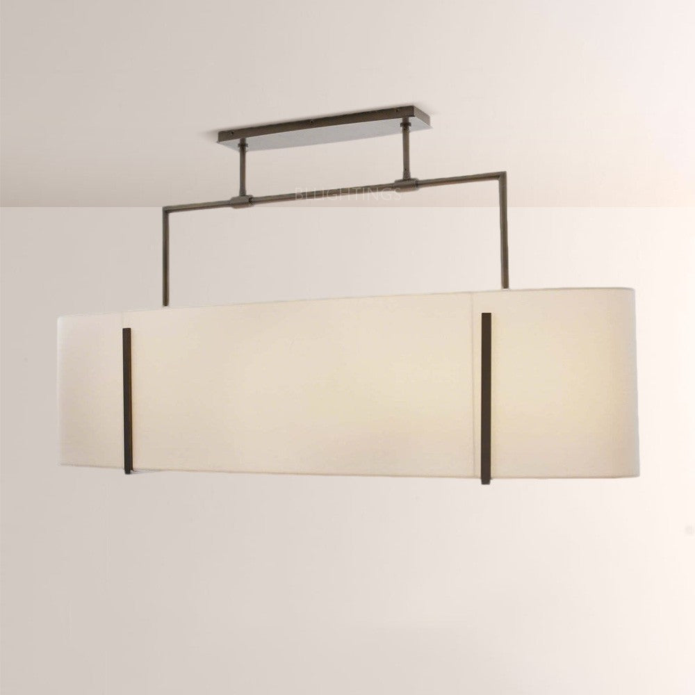Primo Fabric Linear Chandelier - XYlight