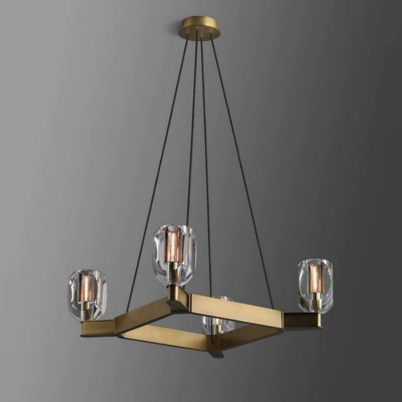 Raibero 4 Light Square Chandelier