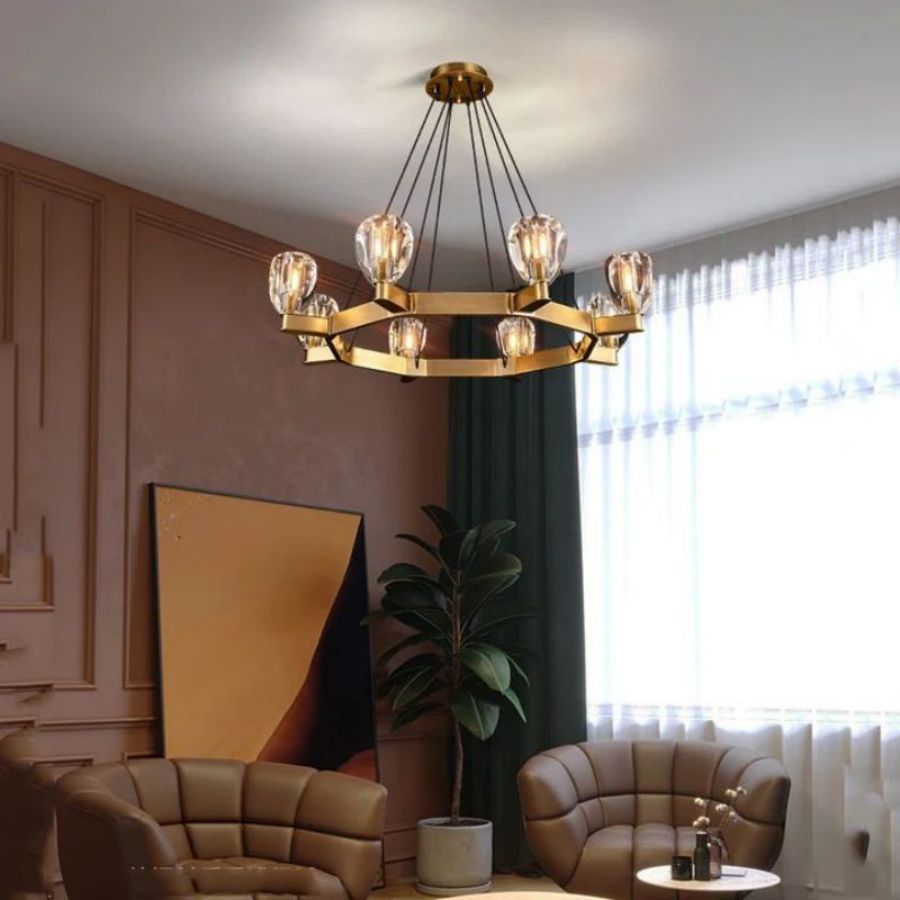 Raibero 8 Light Chandelier - XYlight