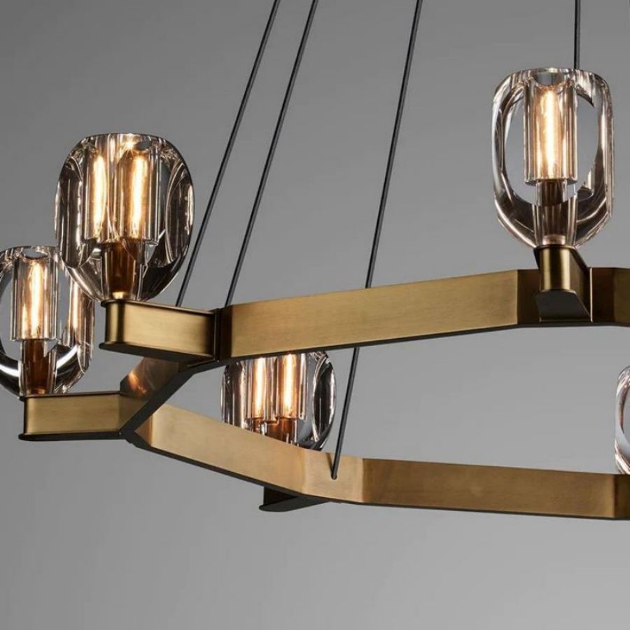 Raibero 8 Light Chandelier - XYlight