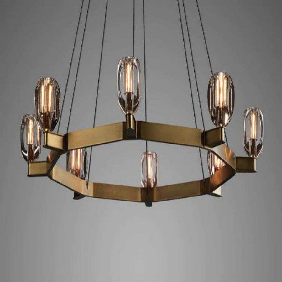 Raibero 8 Light Chandelier - XYlight