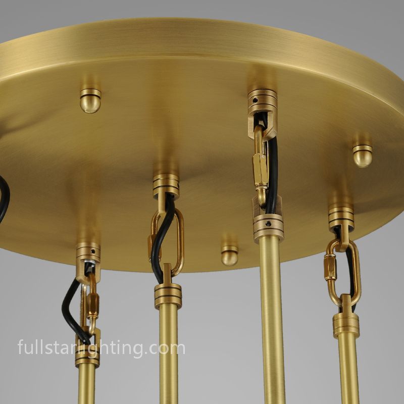Raindrop Round Chandelier 5-Light - XYlight