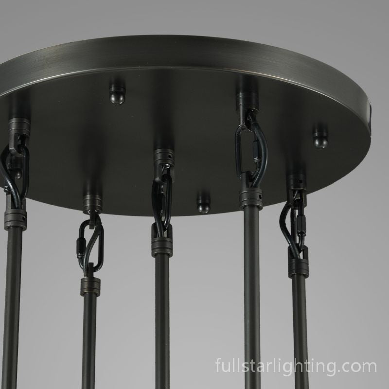 Raindrop Round Chandelier 5-Light - XYlight