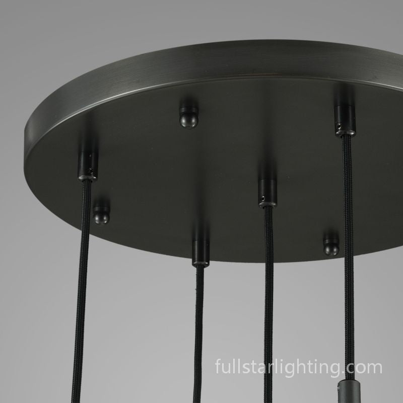 Raindrop Round Chandelier 5-Light - XYlight
