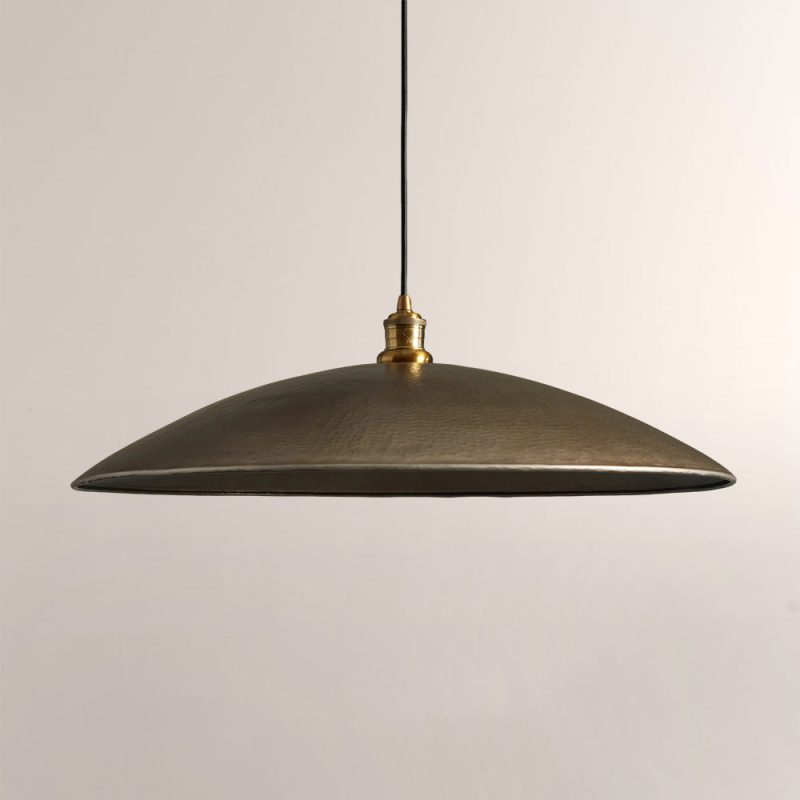 Recycled Metal Fan Pendant
