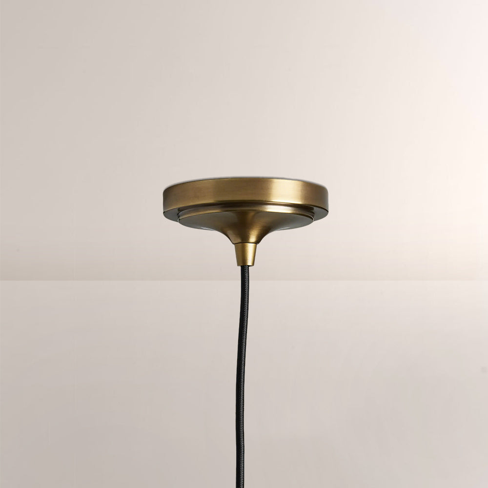 Recycled Metal Fan Pendant - XYlight