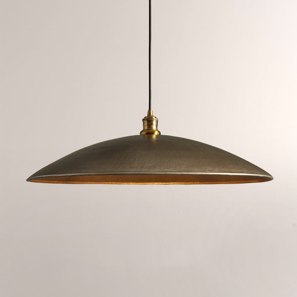 Recycled Metal Fan Pendant - XYlight