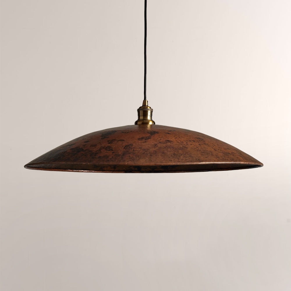 Recycled Metal Fan Pendant - XYlight