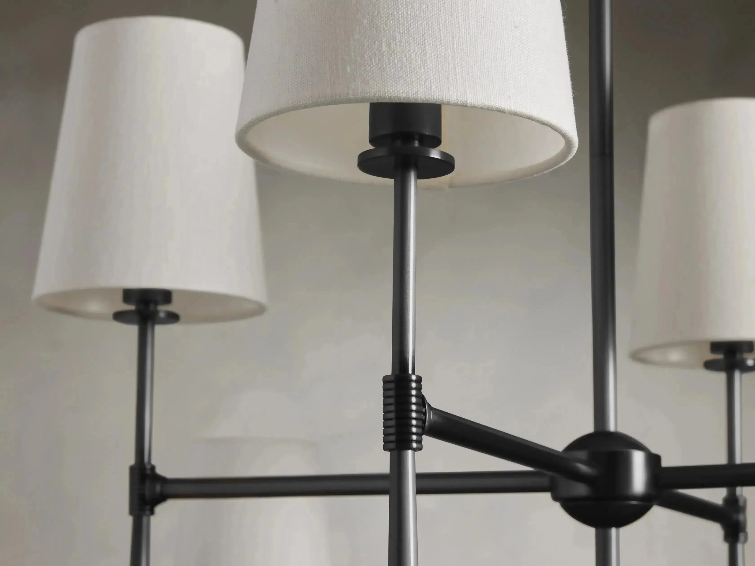 Rhodes 2-Tier Round Chandelier For Living Room - XYlight