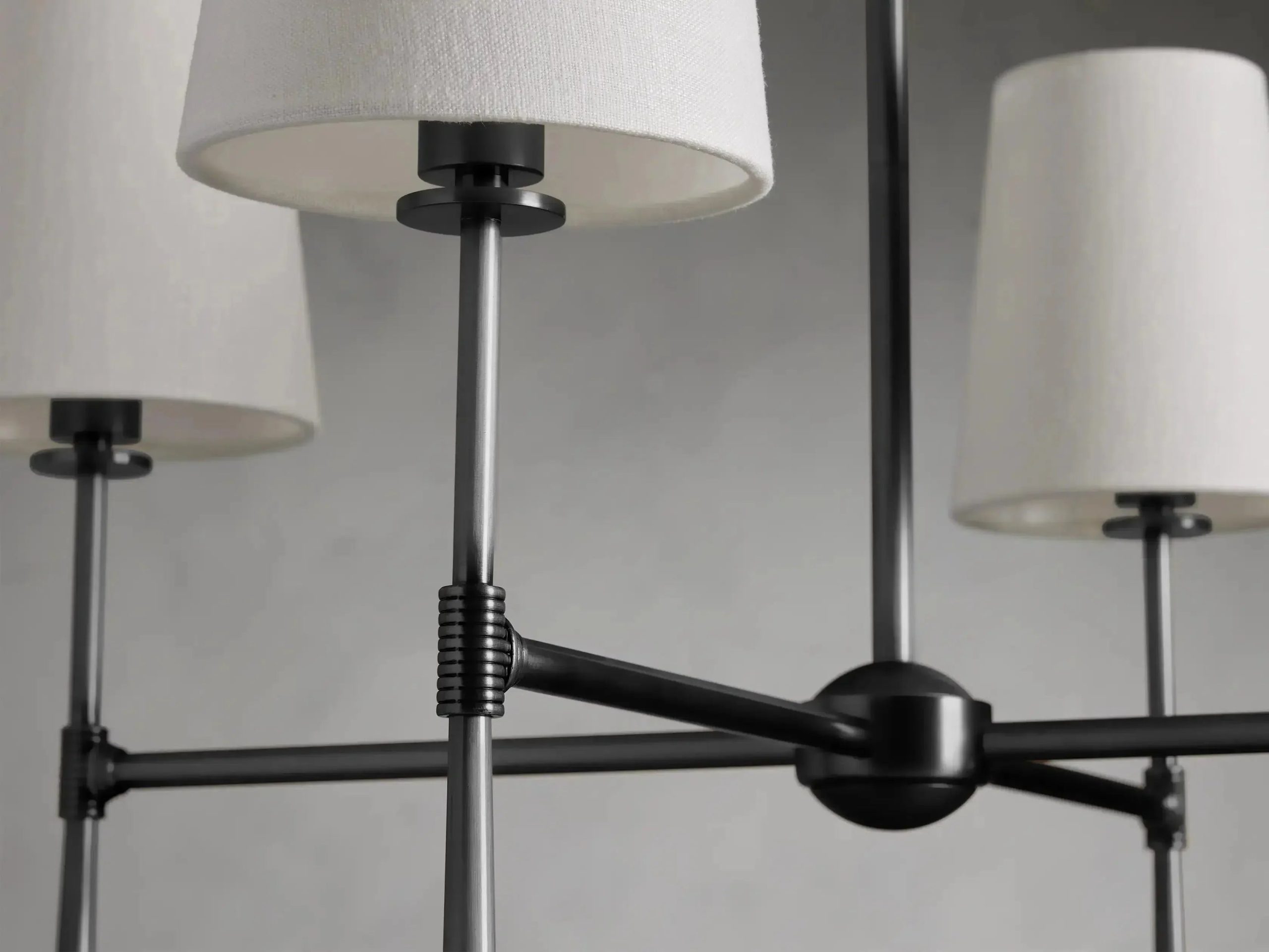 Rhodes Round Chandelier 4/6 Light For Living Room - XYlight