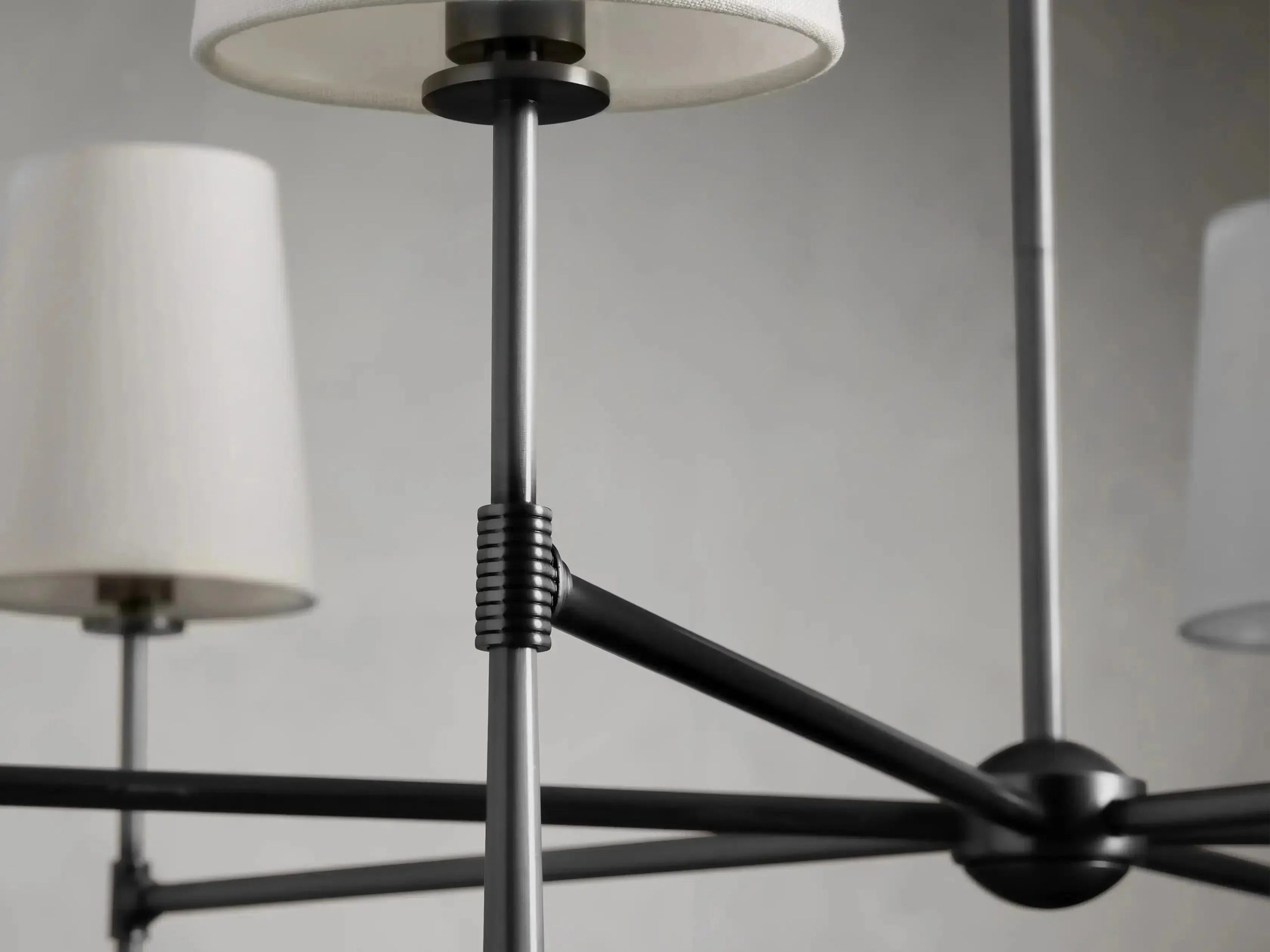 Rhodes Round Chandelier 4/6 Light For Living Room - XYlight