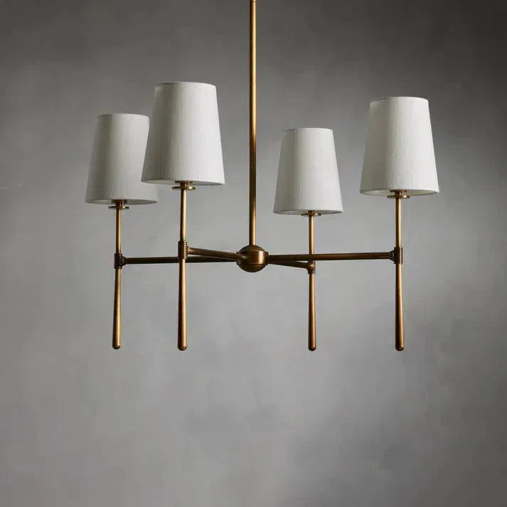 Rhodes Round Chandelier 4/6 Light For Living Room - XYlight