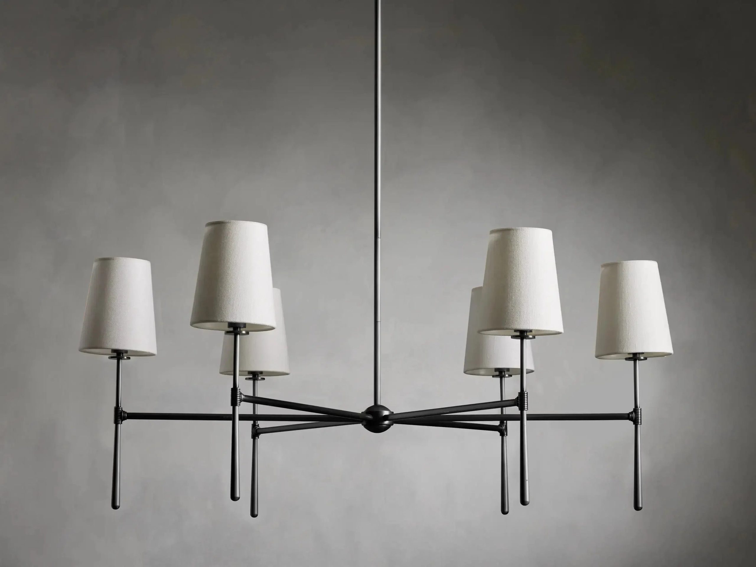 Rhodes Round Chandelier 4/6 Light For Living Room - XYlight