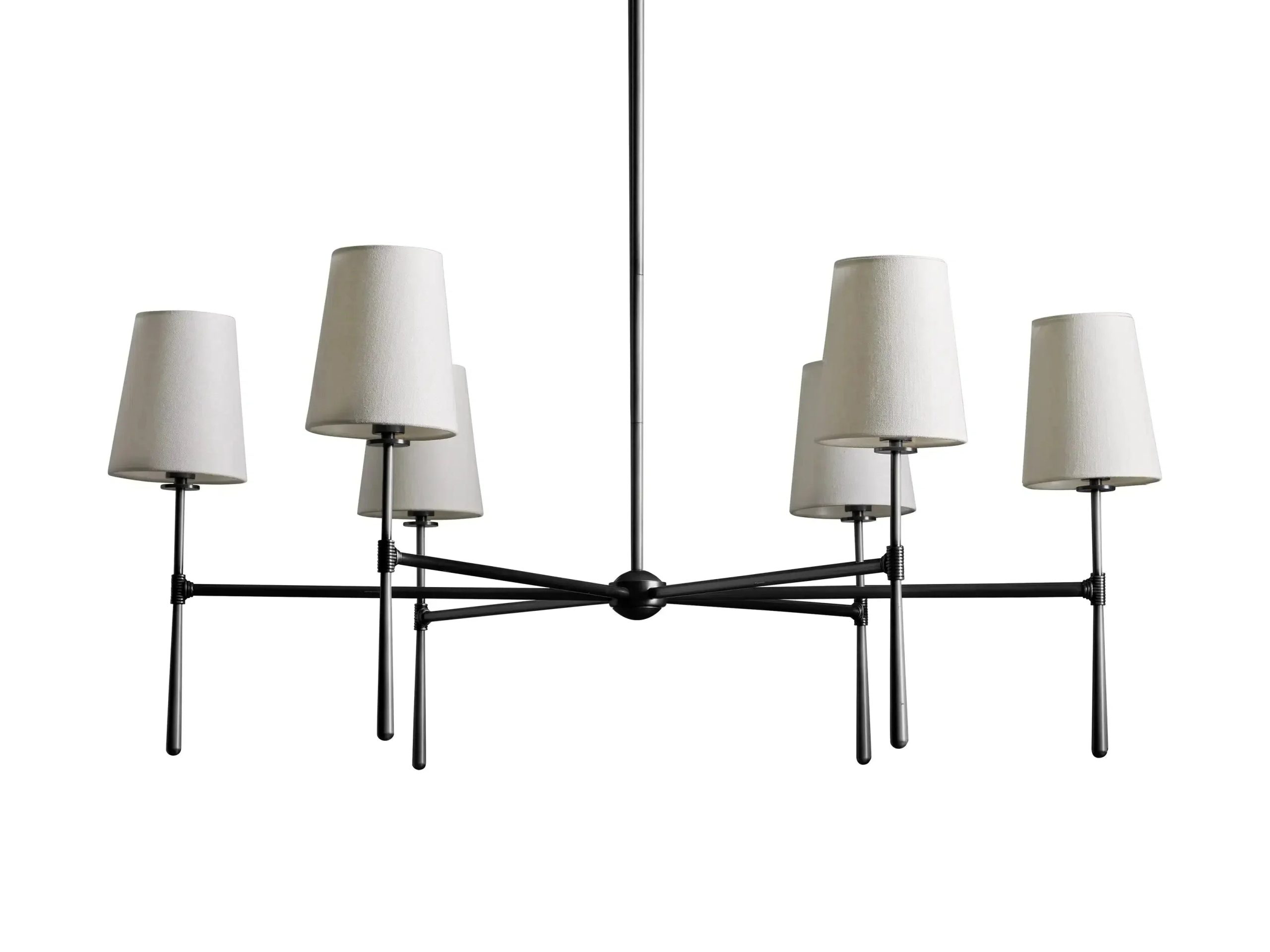 Rhodes Round Chandelier 4/6 Light For Living Room - XYlight