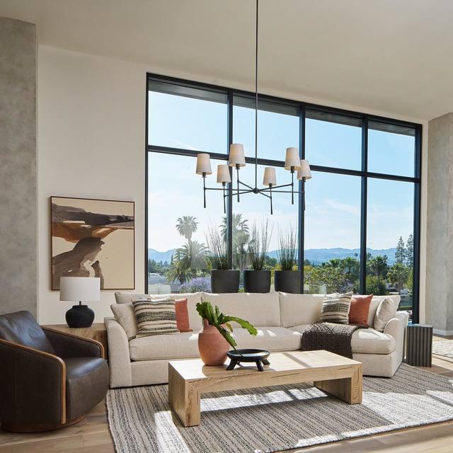 Rhodes Round Chandelier 4/6 Light For Living Room - XYlight