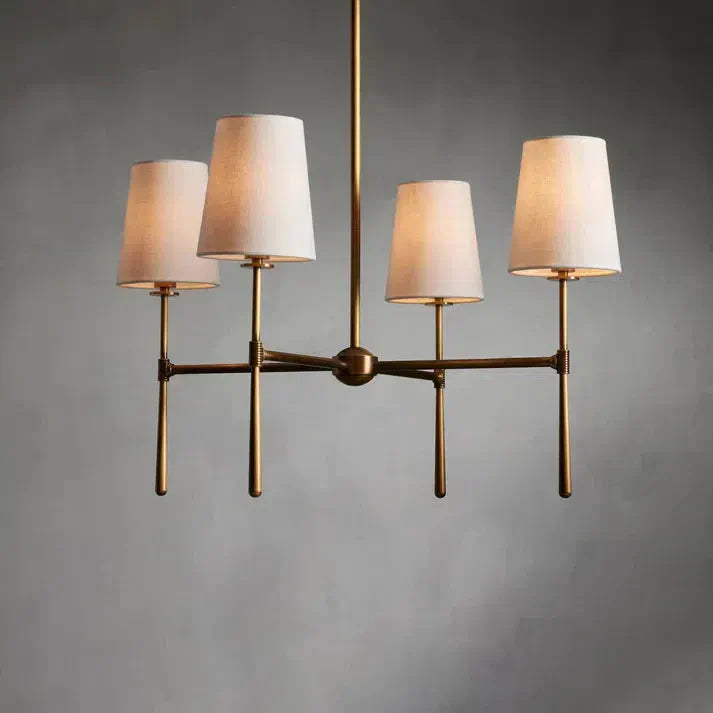 Rhodes Round Chandelier 4/6 Light For Living Room - XYlight