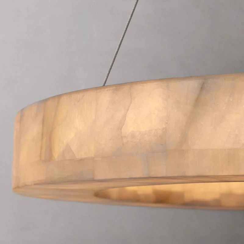 Ridemarne Calcite Round Chandelier 31"/40"/60" - XYlight