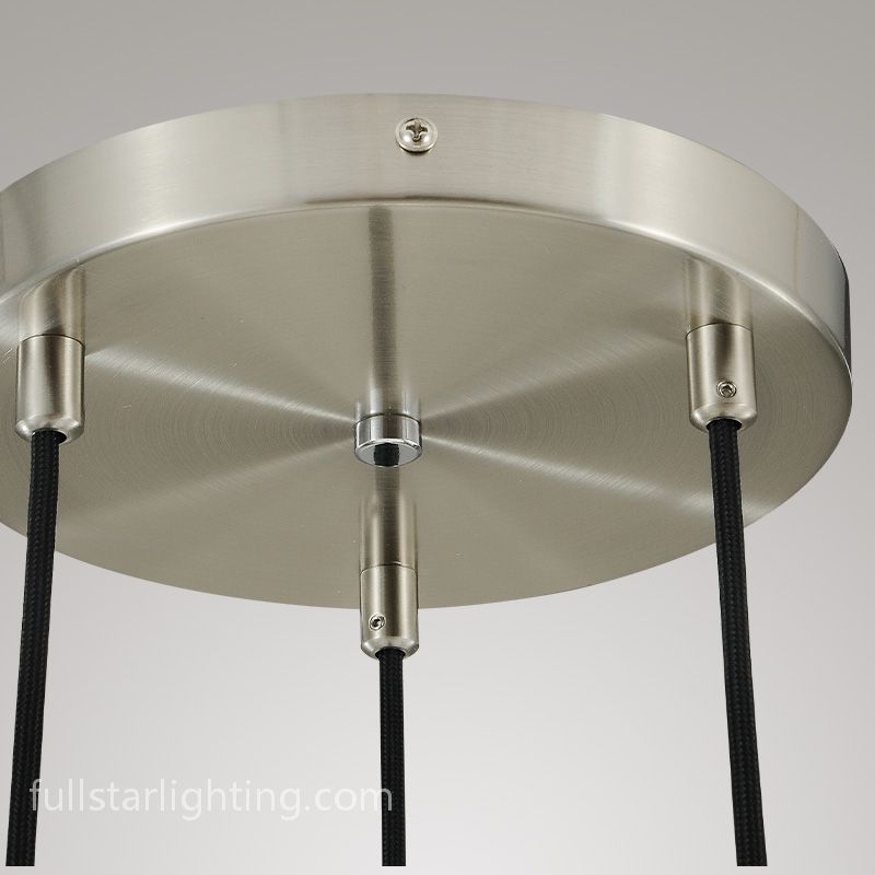 Rivelvane 3-Light Round Cord Chandelier - XYlight