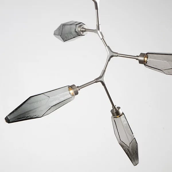 Rock Crystal Modern LED Chandelier - XYlight