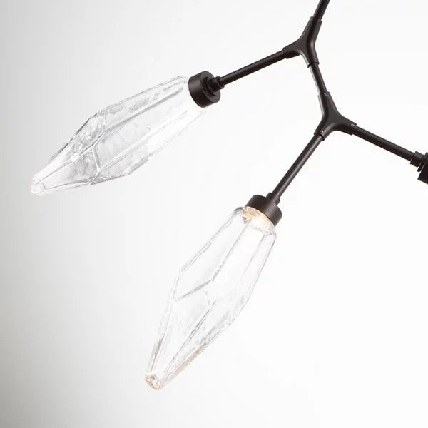 Rock Crystal Modern LED Chandelier - XYlight