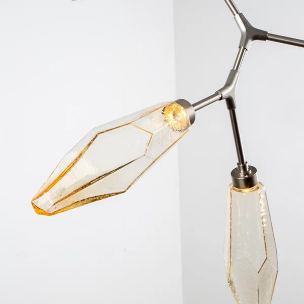 Rock Crystal Modern LED Chandelier - XYlight