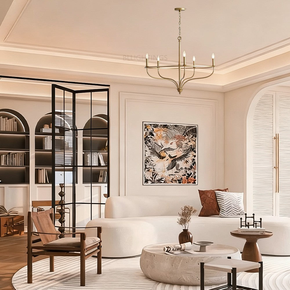 Roscaio Round Metal Chandelier - XYlight
