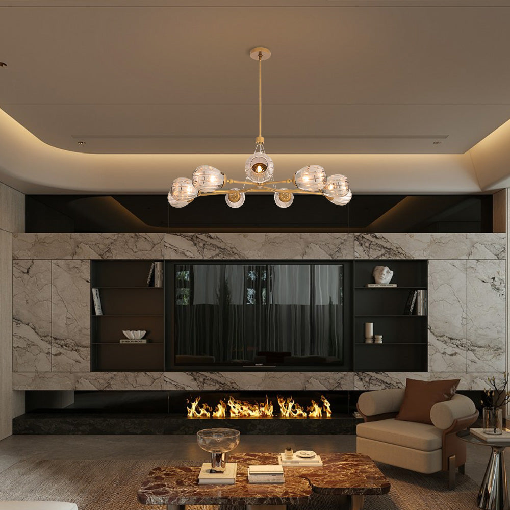 Sabina Round Chandelier - XYlight
