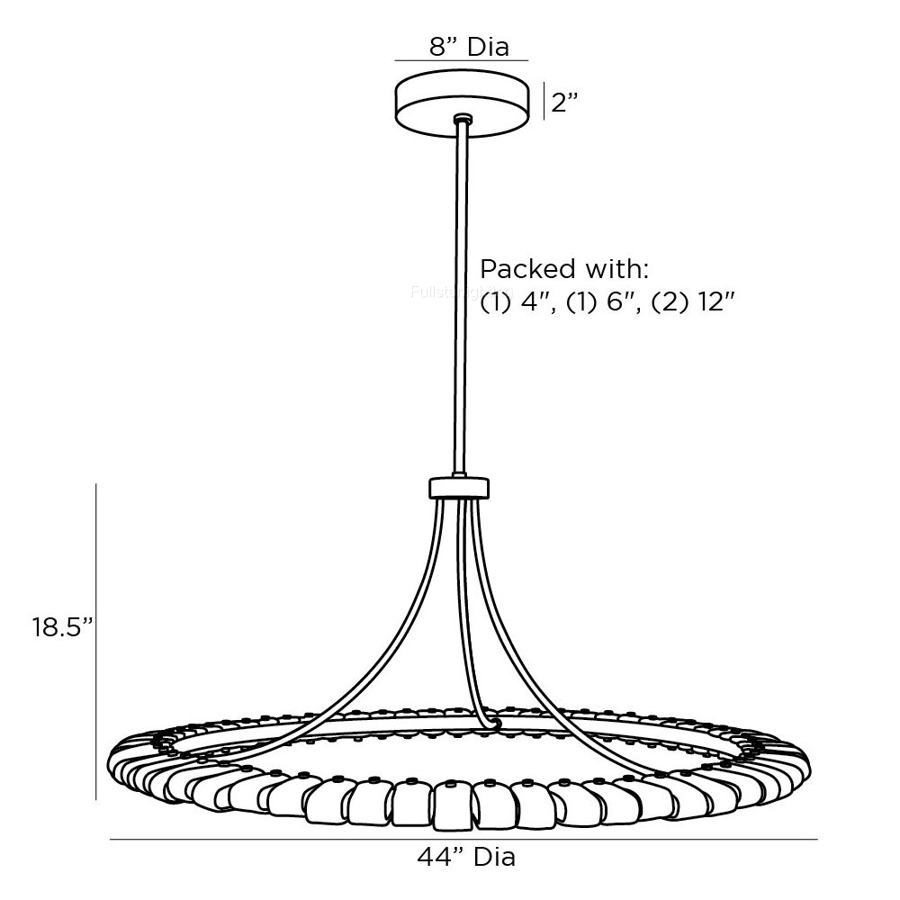 Santorlini Chandelier - XYlight