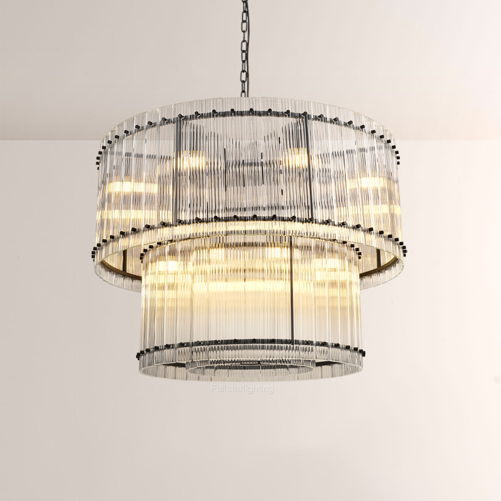 Senparo Two-Tier Luxury Round Chandelier - XYlight