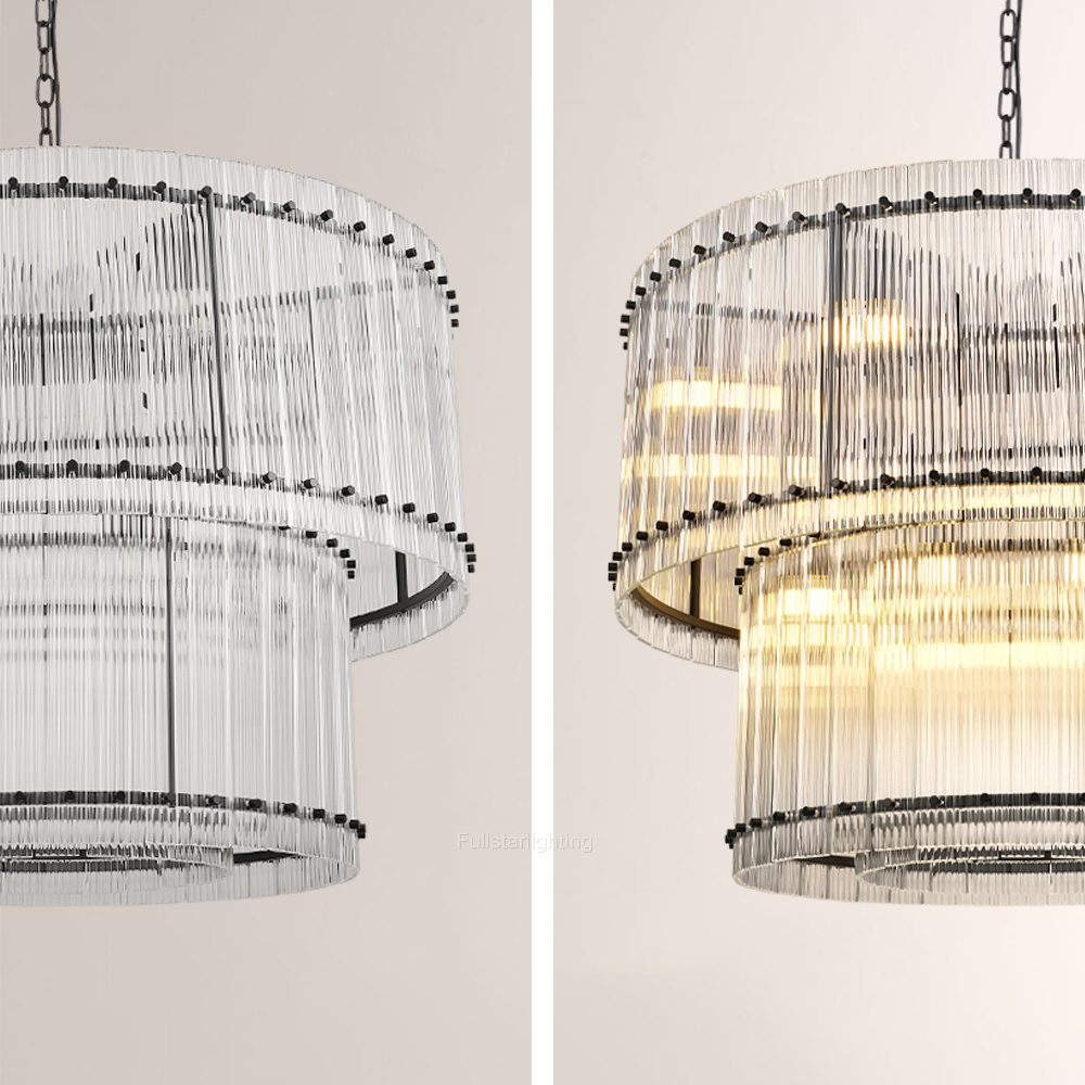 Senparo Two-Tier Luxury Round Chandelier - XYlight