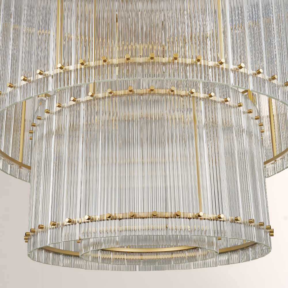 Senparo Two-Tier Luxury Round Chandelier - XYlight