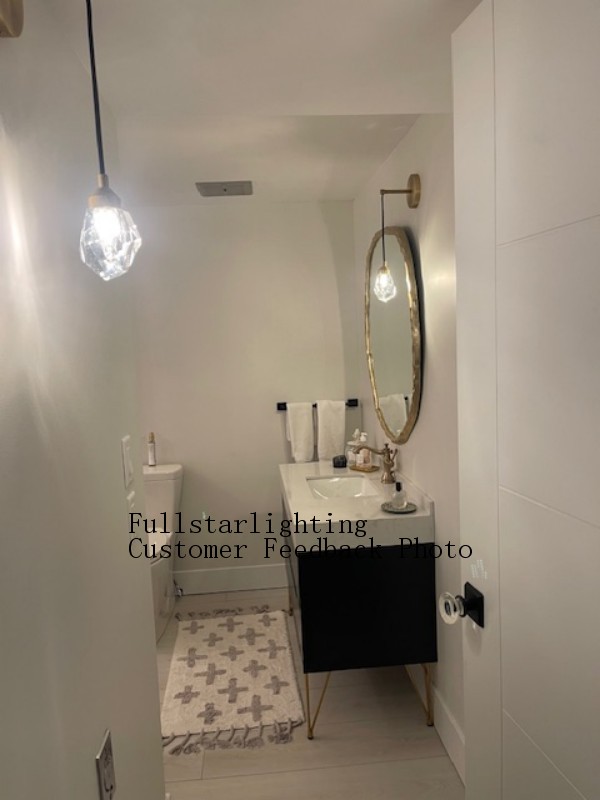 Slipe Faceted Crystal Prisms Wall Sconce (Cord) - XYlight