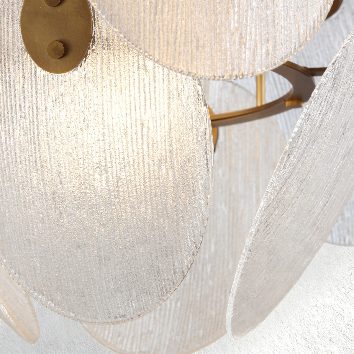 Snow Petal Glass Chandelier - XYlight