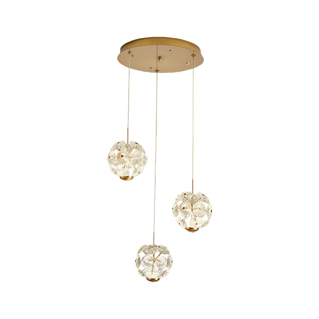 Staircase Crystal Chandelier Modern Luxury High Ceiling Light - XYlight