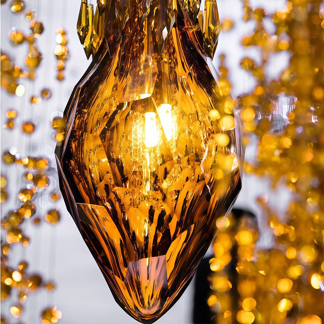 Stairway Chandelier Artistic Crystal Ceiling Light - XYlight