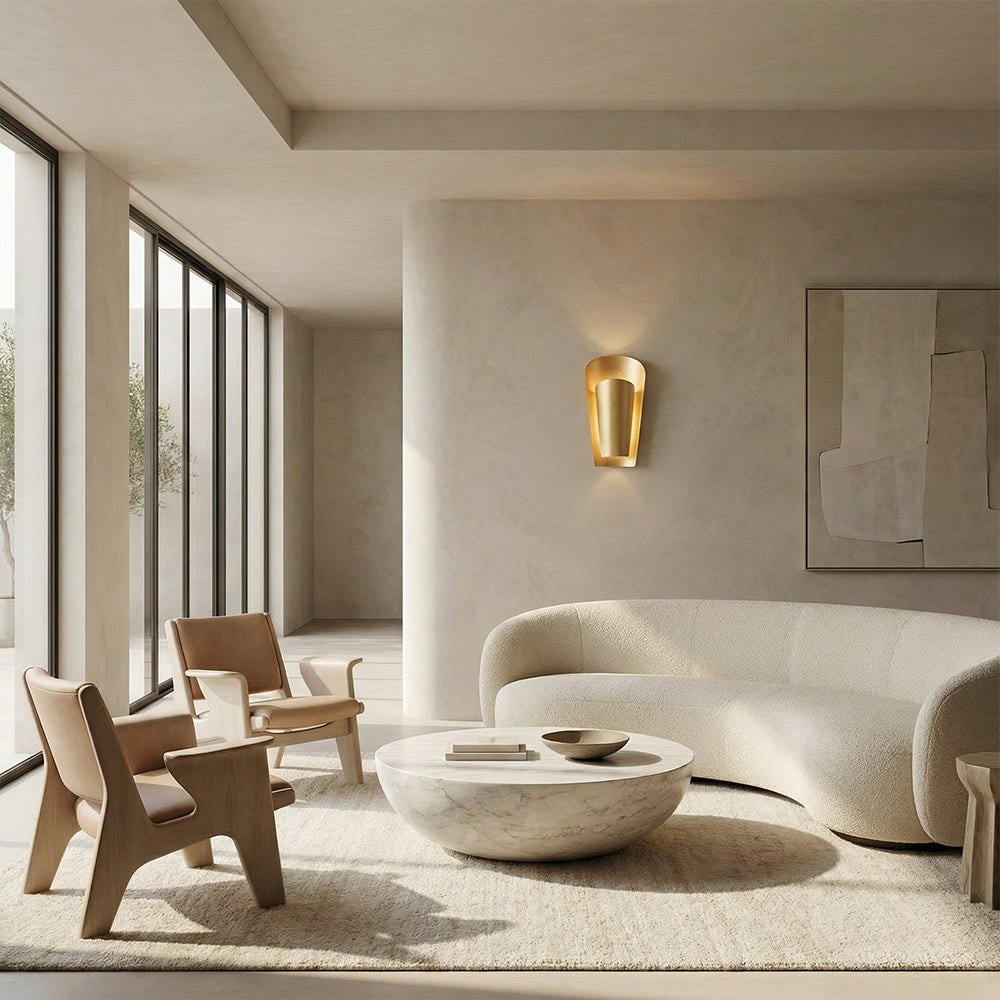 Stella Modern Brass Wall Sconce - XYlight