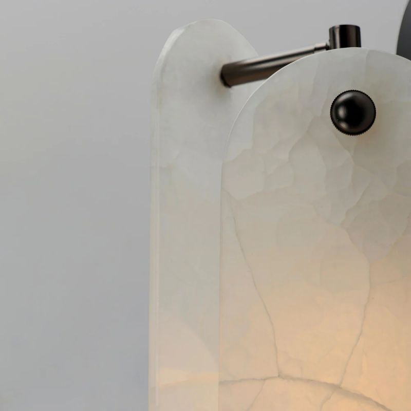 Studio M Alabaster Megalith Wall Sconce - XYlight