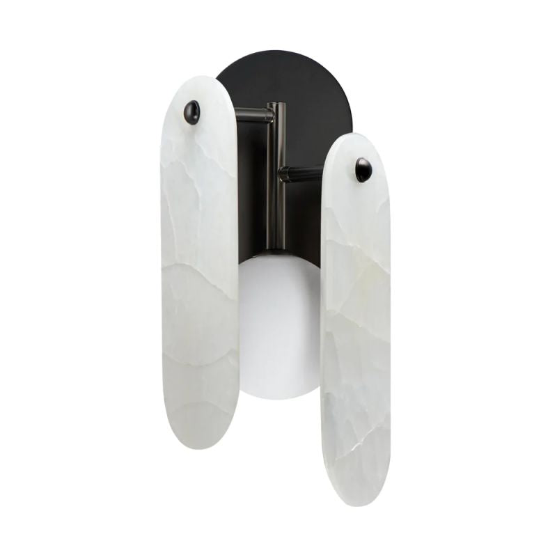 Studio M Alabaster Megalith Wall Sconce - XYlight