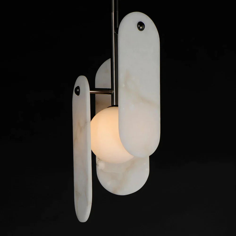 Studio M Alabaster Megalith Single Pendant - XYlight