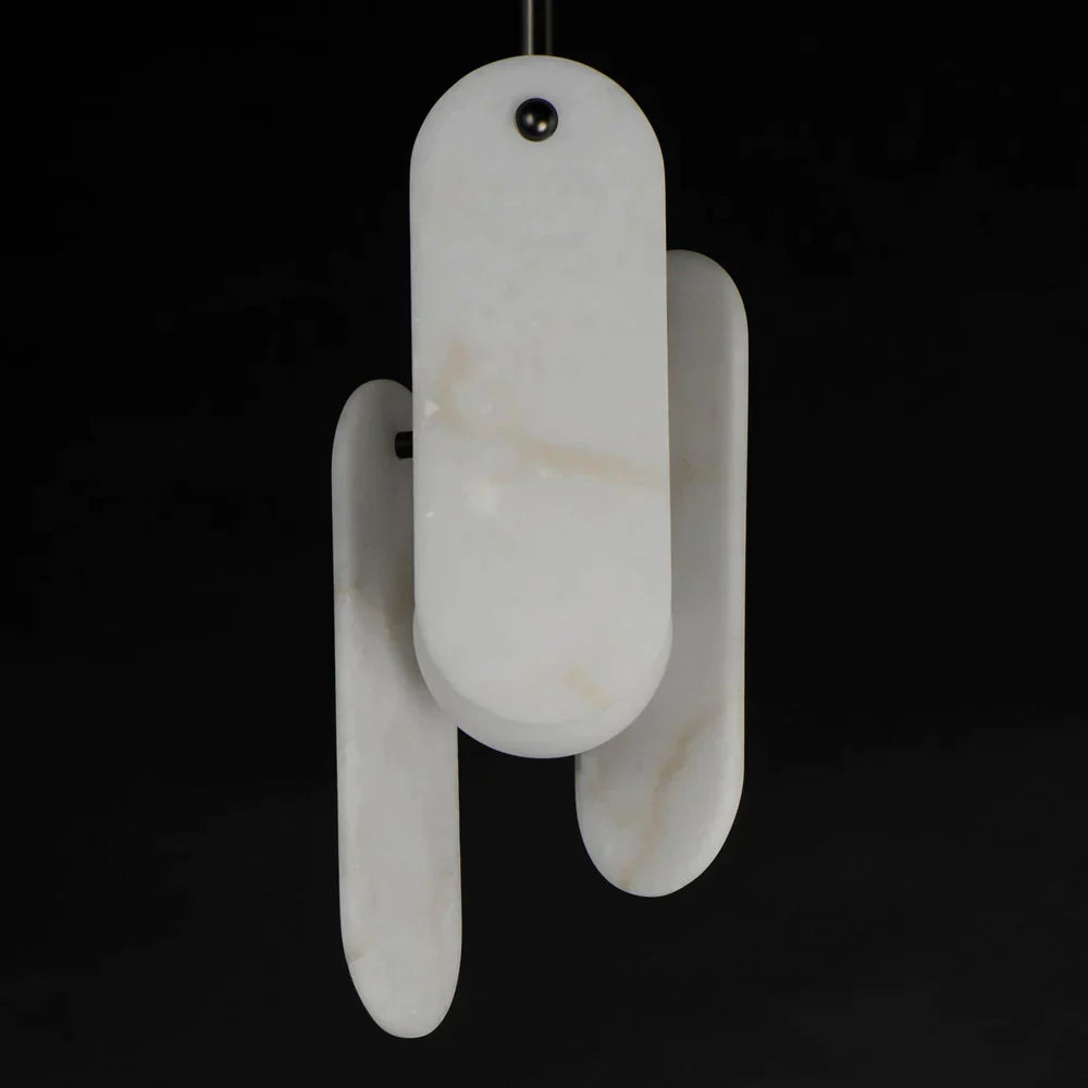 Studio M Alabaster Megalith Single Pendant - XYlight