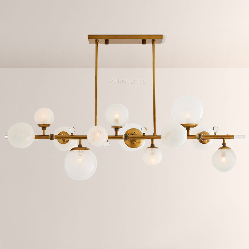 Troom Crystal Linear Chandelier - XYlight