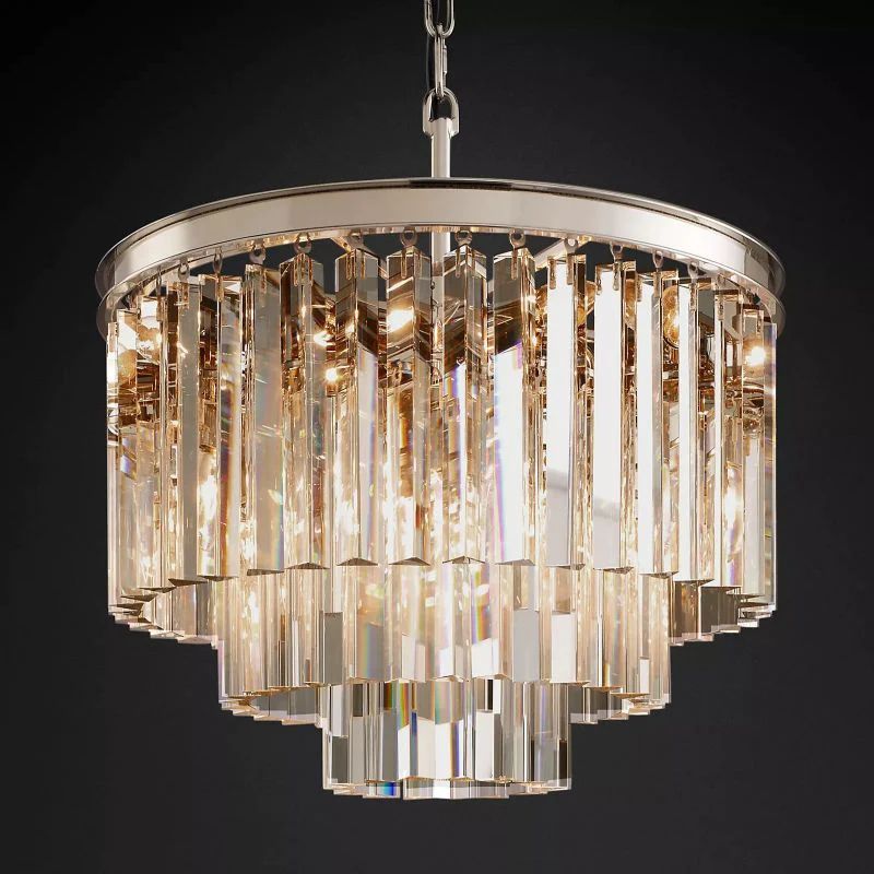 Velmado 1920s-Style Round Chandelier - XYlight