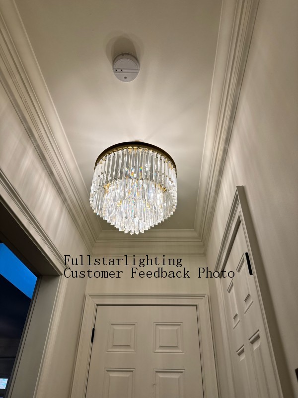 Velmado 1920s-Style Round Chandelier - XYlight